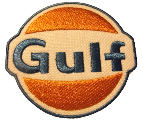 Gulf oil gas embroidered - gulf,