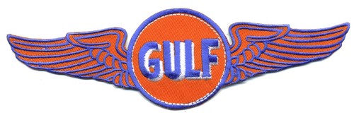 Gulf patch with - 8", wings