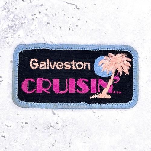 Vintage galveston patch - vintage,