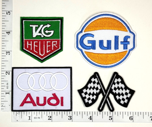 Embroidered patch set - embroidered, 4-patch