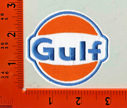 Gulf racing patch - racing, –