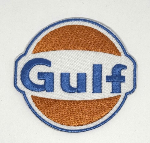 Gulf racing patch - racing,