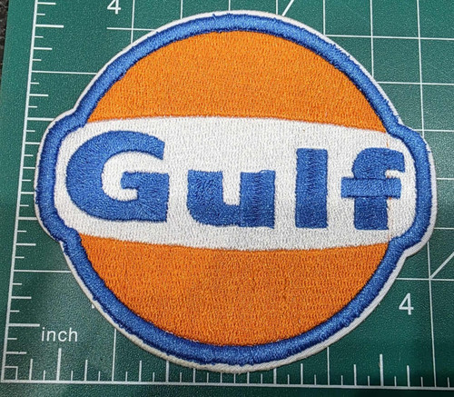 Gulf oil retro - gulf, style