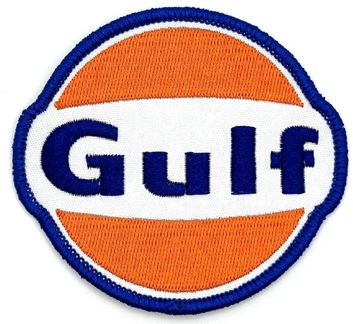 Gulf racing gasoline - racing, patch
